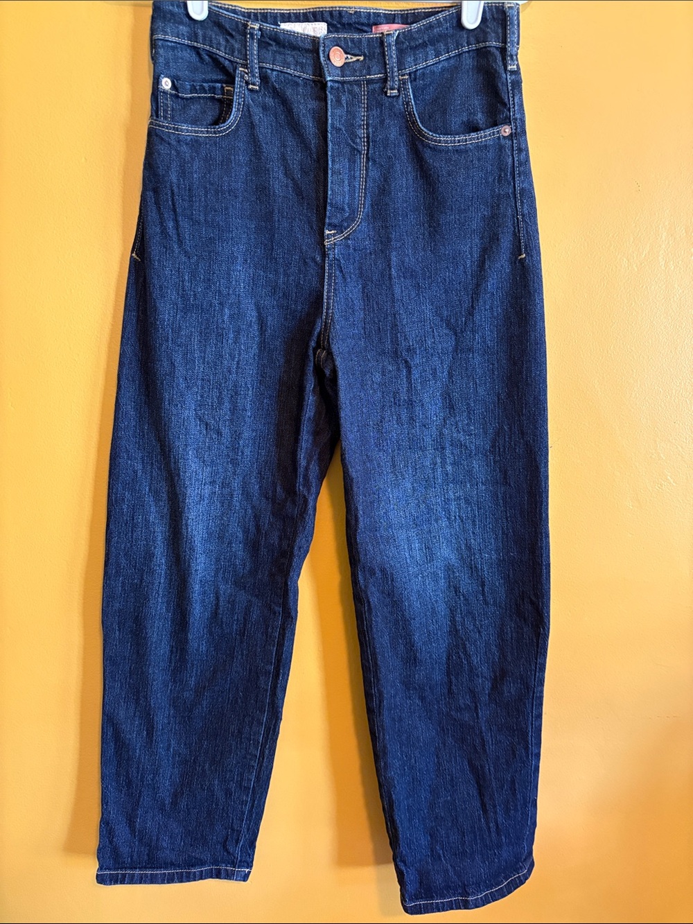 Pilcro Anthropologie High Waist Indigo Blue Jeans 26
